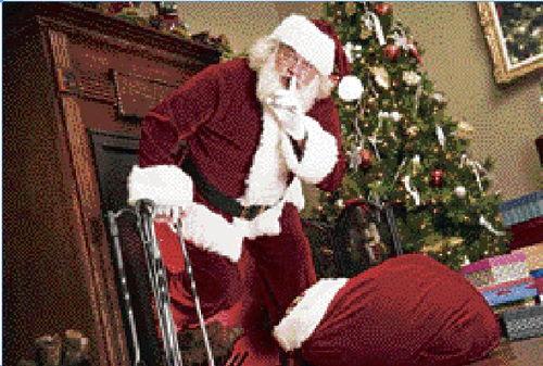 圣诞老人监视